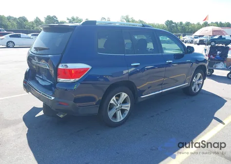 2013 Toyota Highlander Limited V6 из США, поврежденный, VIN 5TDYK3EH9DS132027